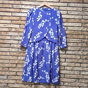 Tanner - VTG vintage pastel lilac floral dress